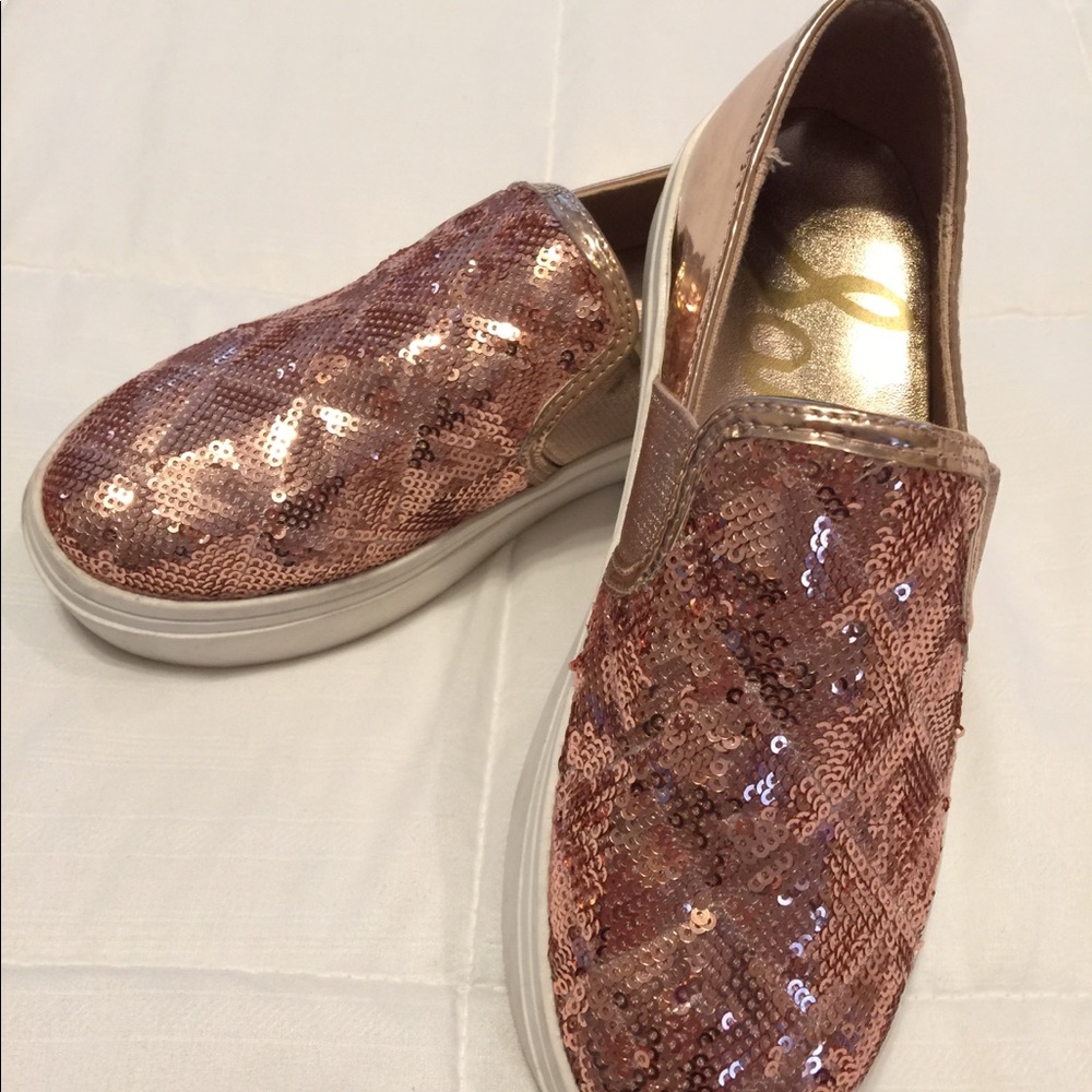 Girls Rose Gold Shoes